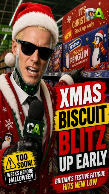 Festive Biscuits Invade Supermarket Shelves, Alarm Bells Ring
