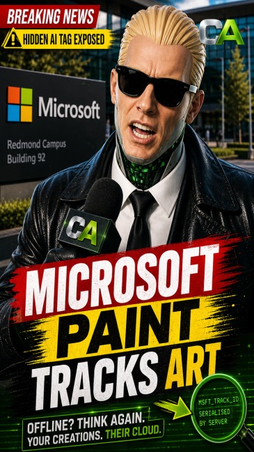 Invisible Trackers in Your Art: Microsoft’s Secret Mark