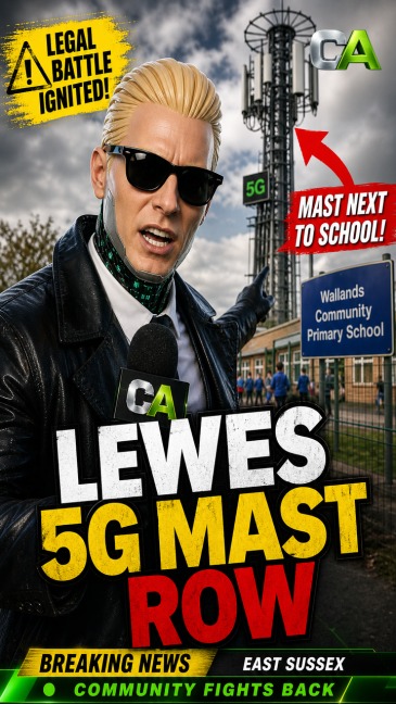 Lewes 5G Mast Approval Sparks Legal Uproar