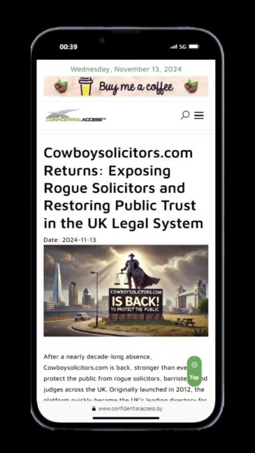 Cowboy Solicitors Returns To Protect The People